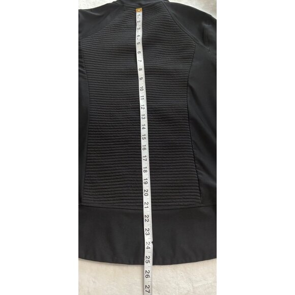 Mondetta Womens Black Full-Zip Jacket Stylish Activewear Casual Layer Size S/M - Picture 11 of 14